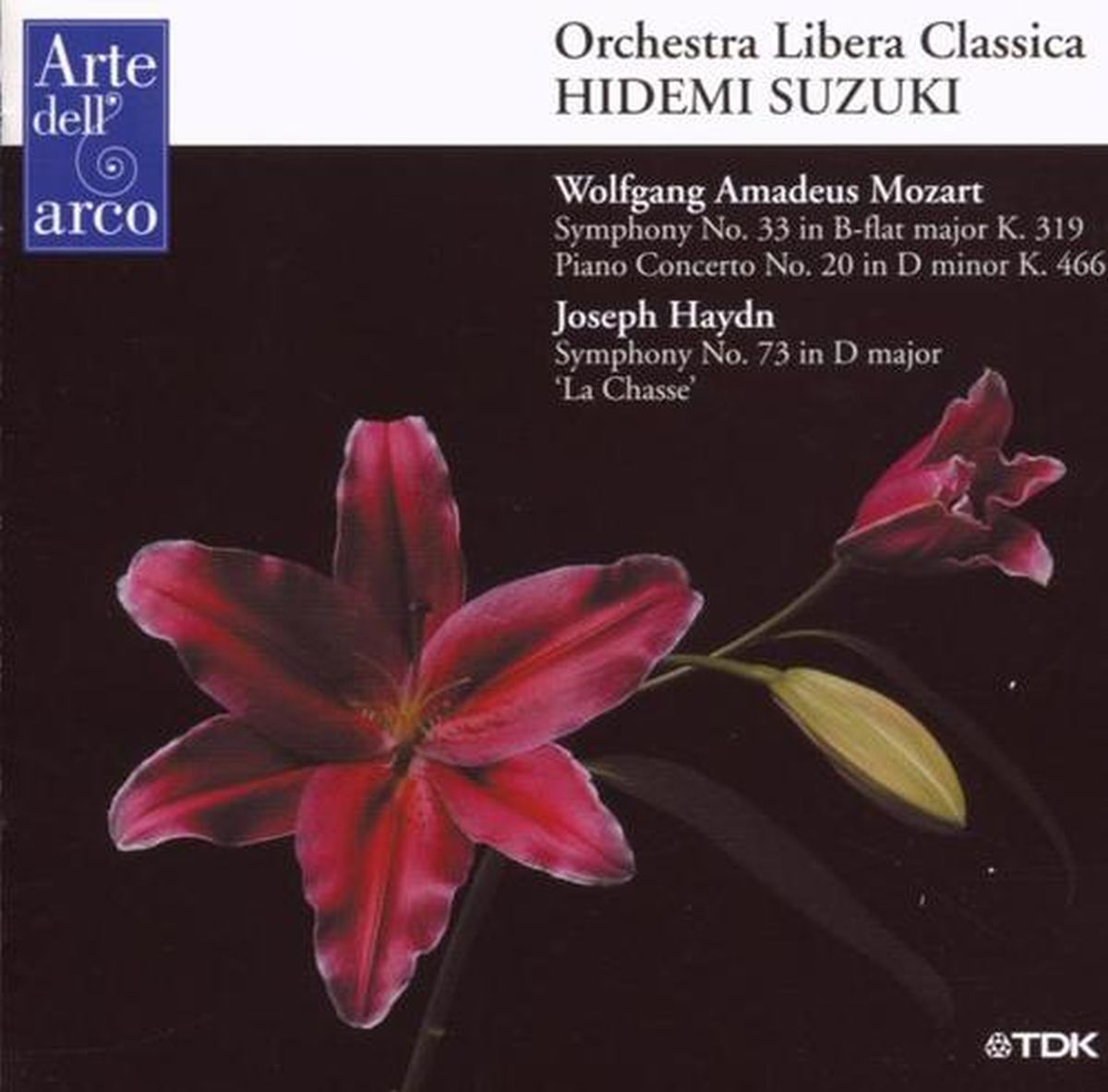 Cover: Symphony 33 /Piano Concerto 20 & 12/...