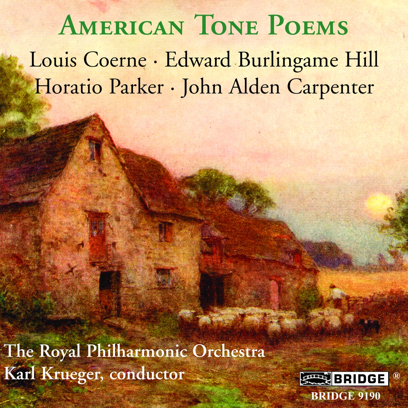 Cover: American Tone Poems