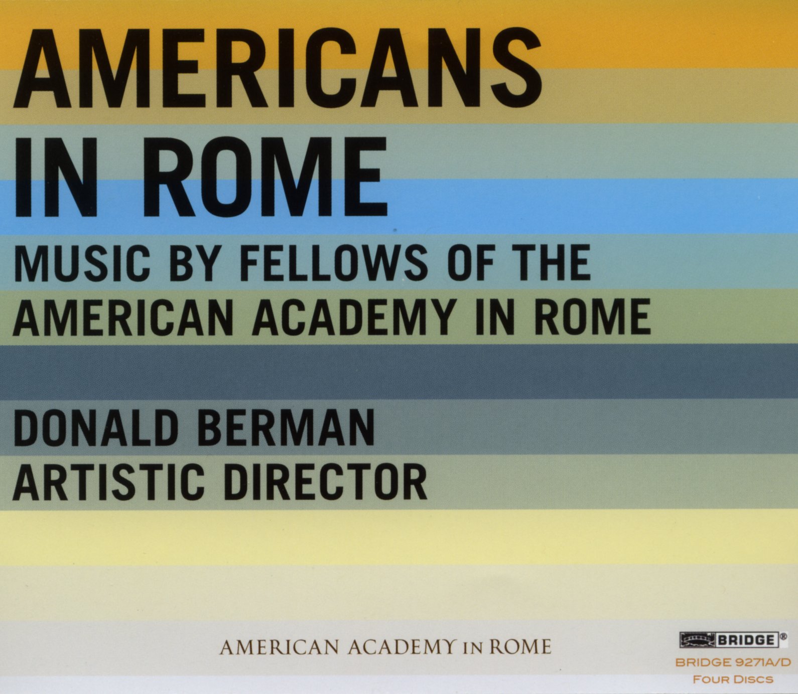 Cover: Americans in Rome