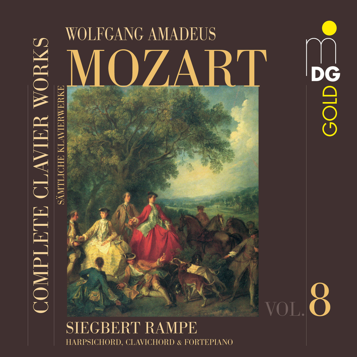 Cover: Complete Clavier Works Vol. 8
