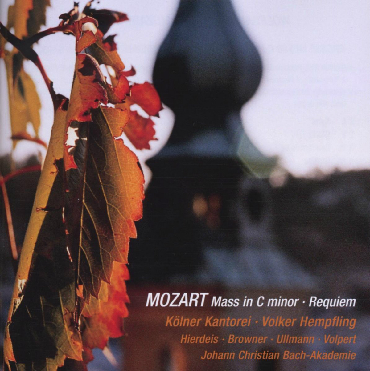 Cover: Great Mass in C Minor & Requiem in D Minor