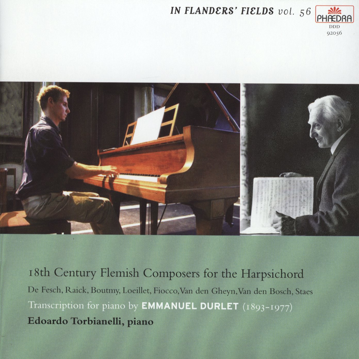 Cover: In Flanders' Fields vol.56 - 18th Century Flemish Composers for the Harpsichord