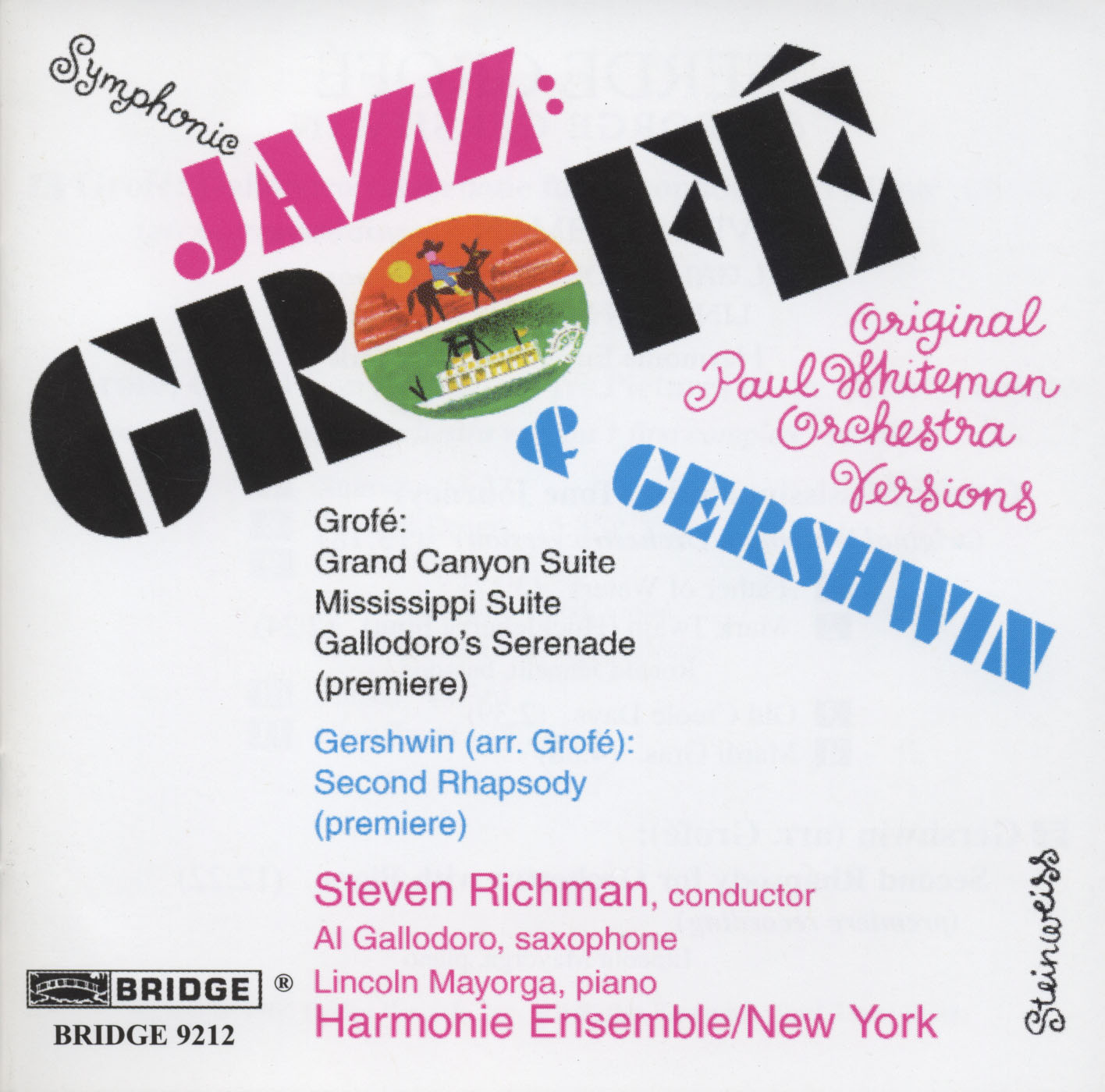 Cover: Jazz: Grofé & Gershwin/Original Paul Whiteman Orch