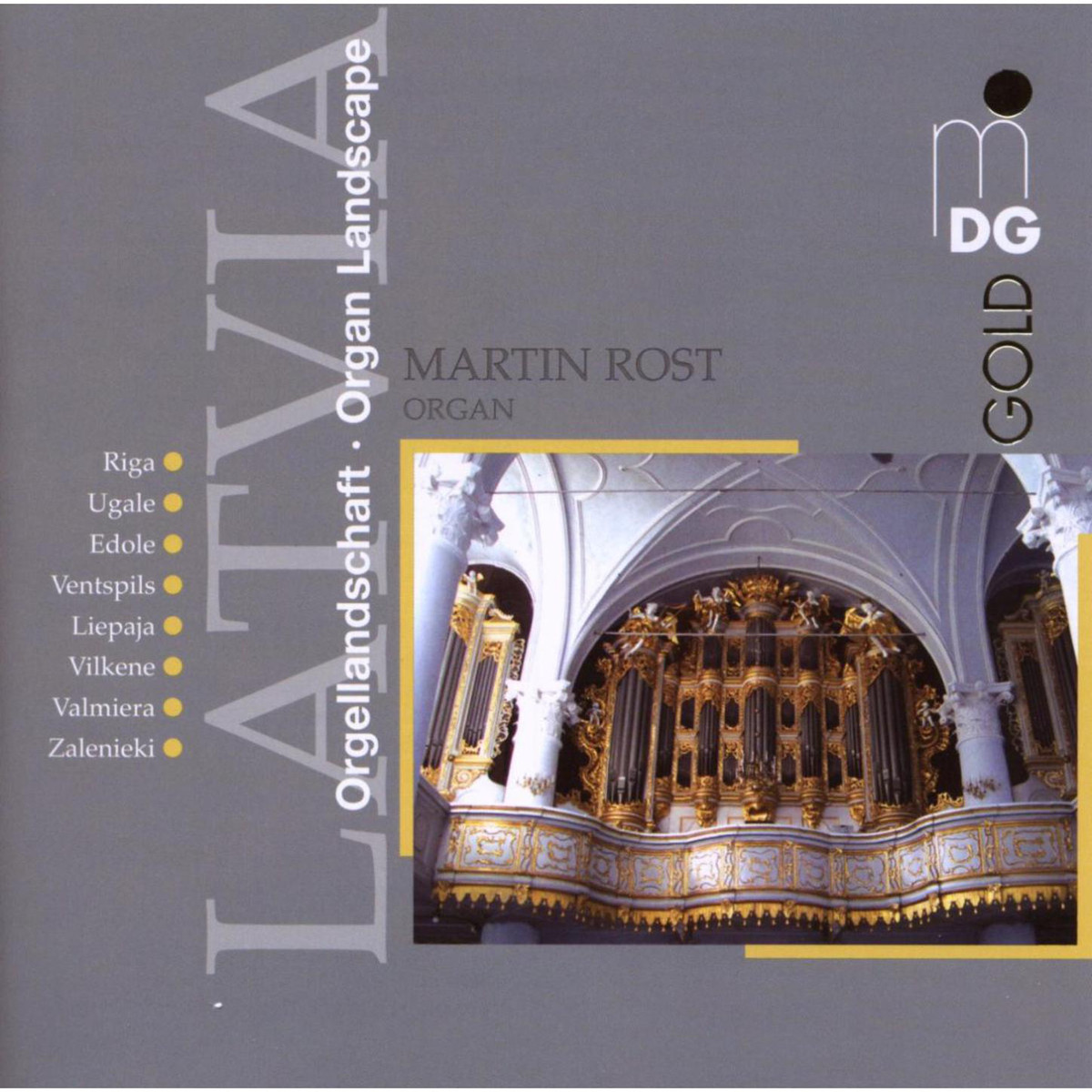 Cover: Latvian Organ Landscape