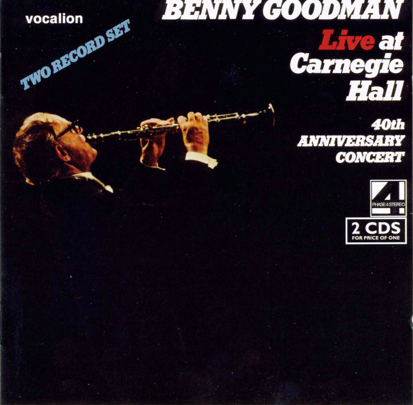 Cover: Live at Carnegie Hall & 40th Anniversary