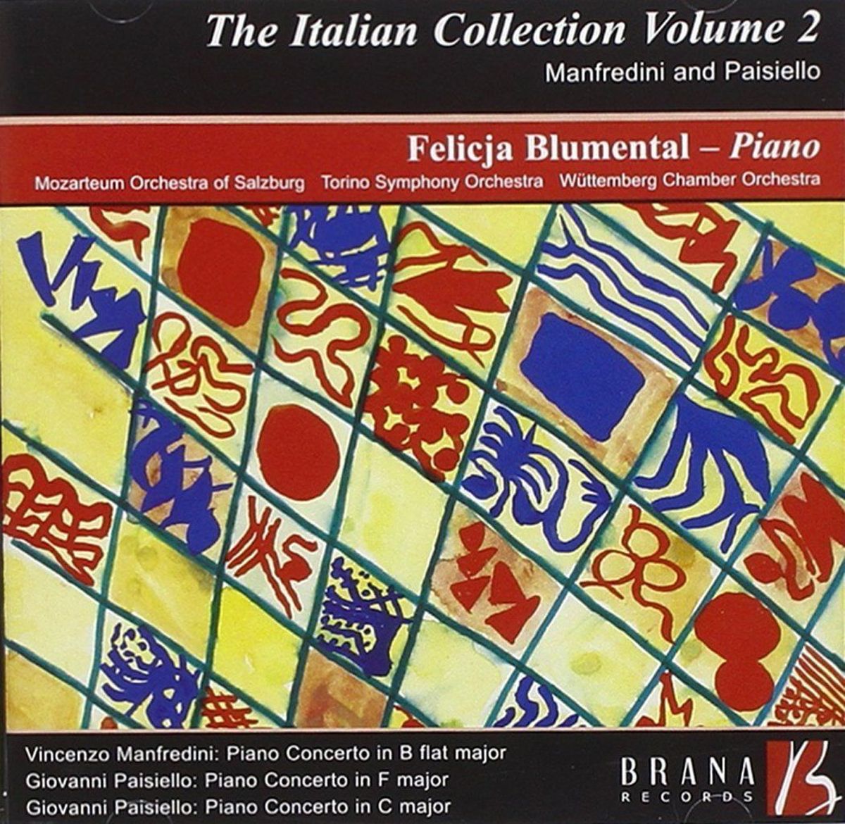 Cover: Manfredini, Paisiello: The Italian Coll. Vol.2
