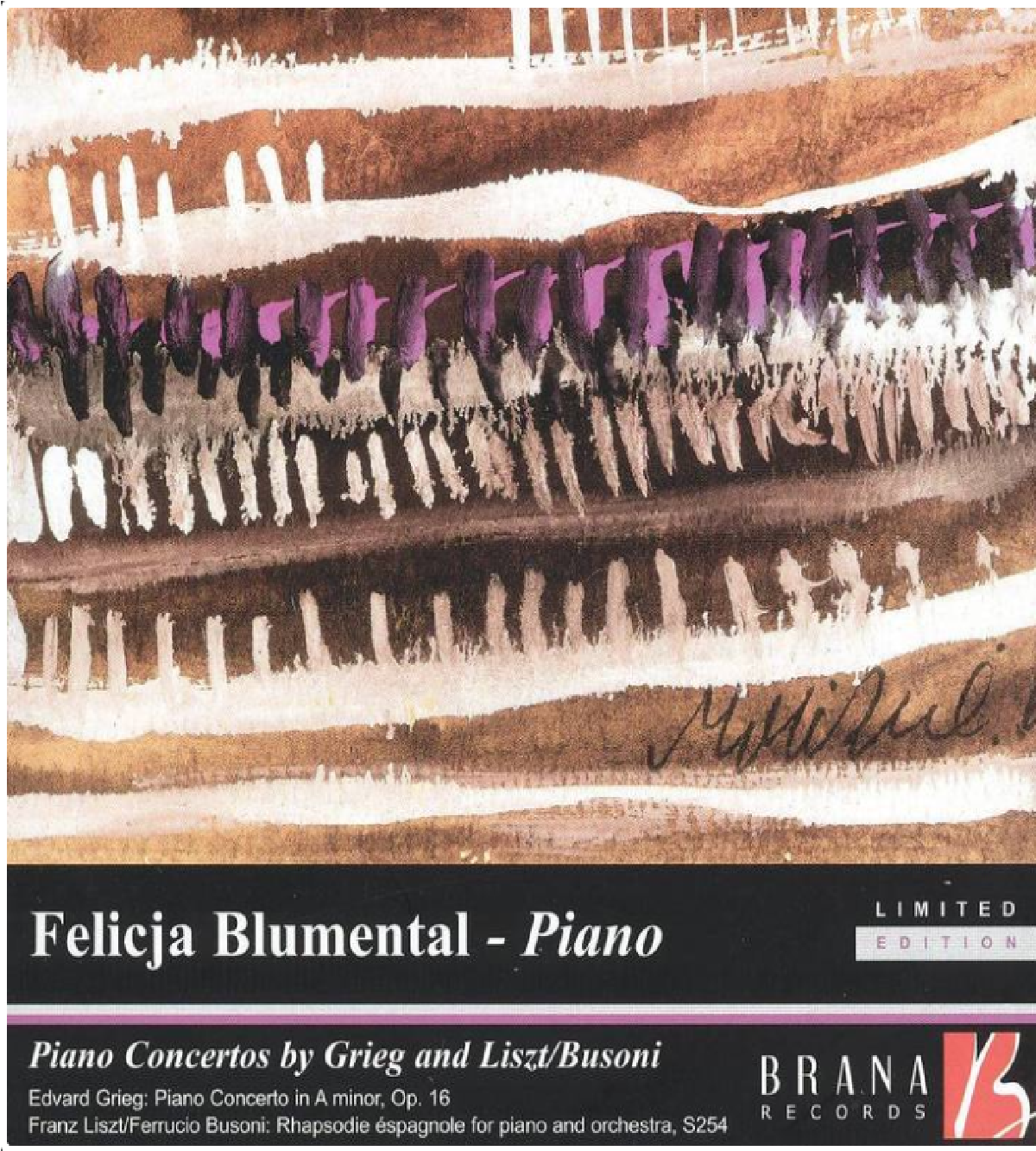 Cover: Piano Concertos by Grieg & Liszt/Busoni