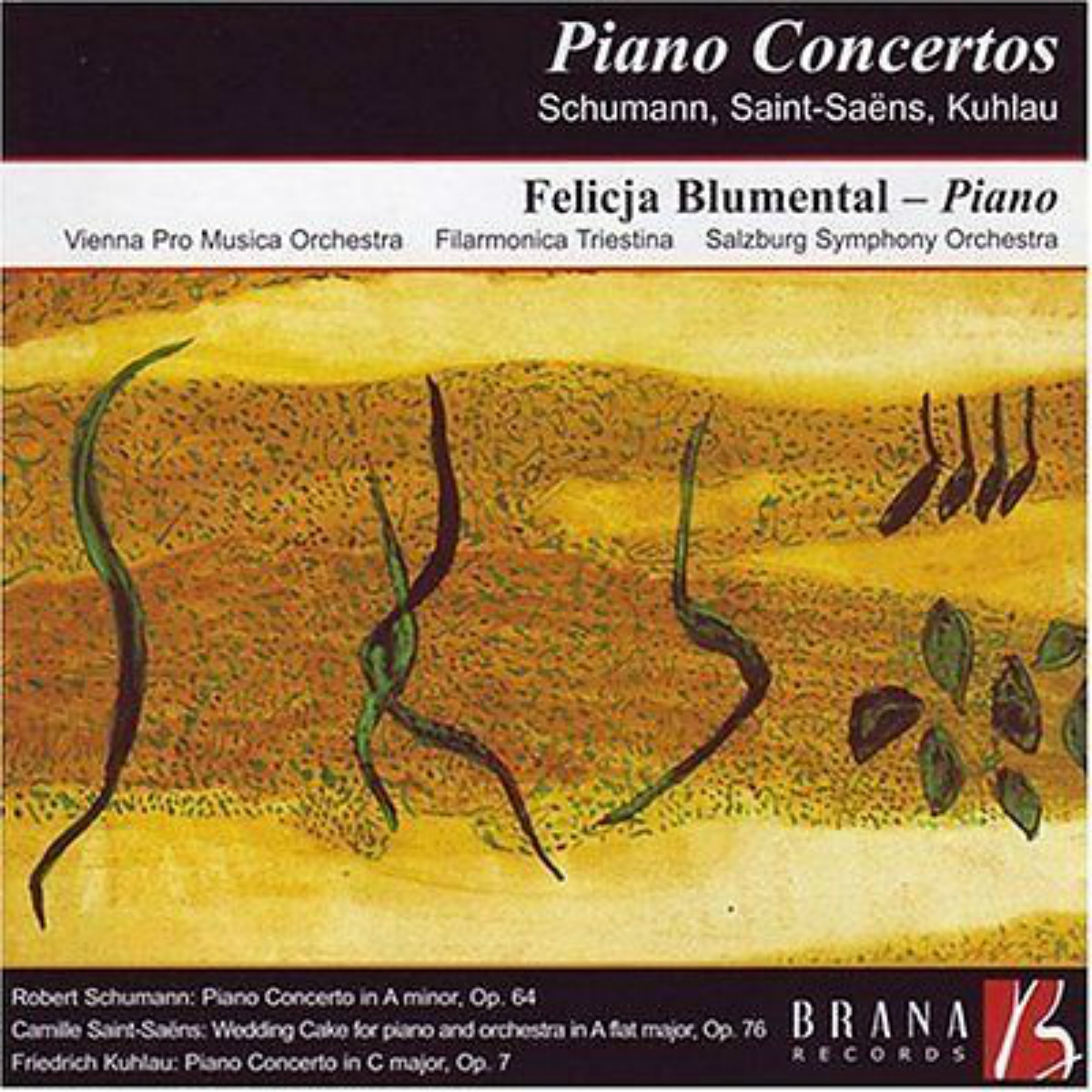 Cover: Piano Concertos by Schumann & Kuhlau