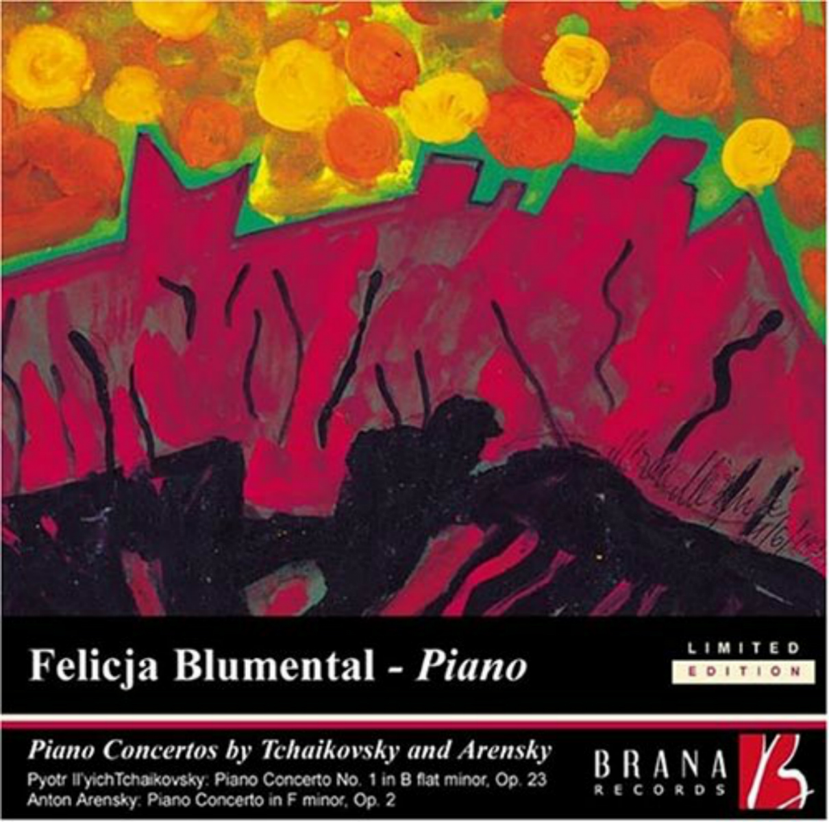 Cover: Piano Concertos by Tchaikovsky & Arensky