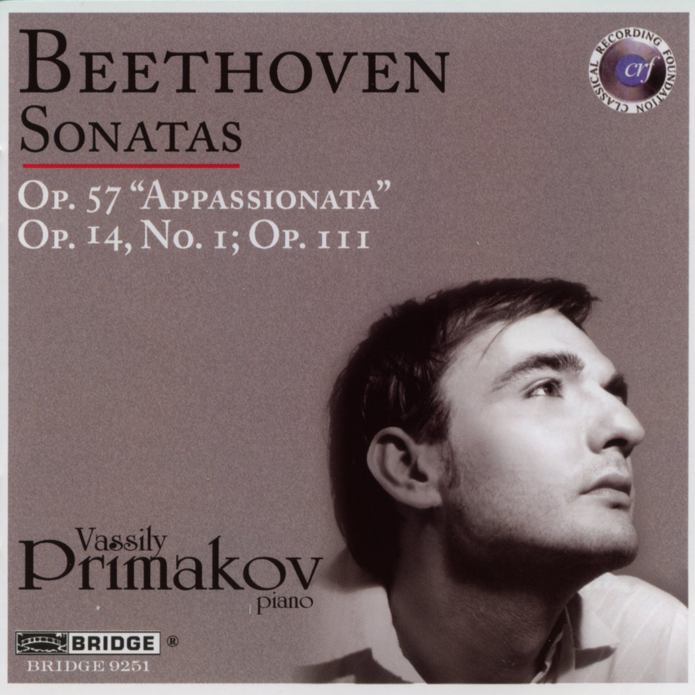 Cover: Soantas Op. 57, OP. 14, OP. 111
