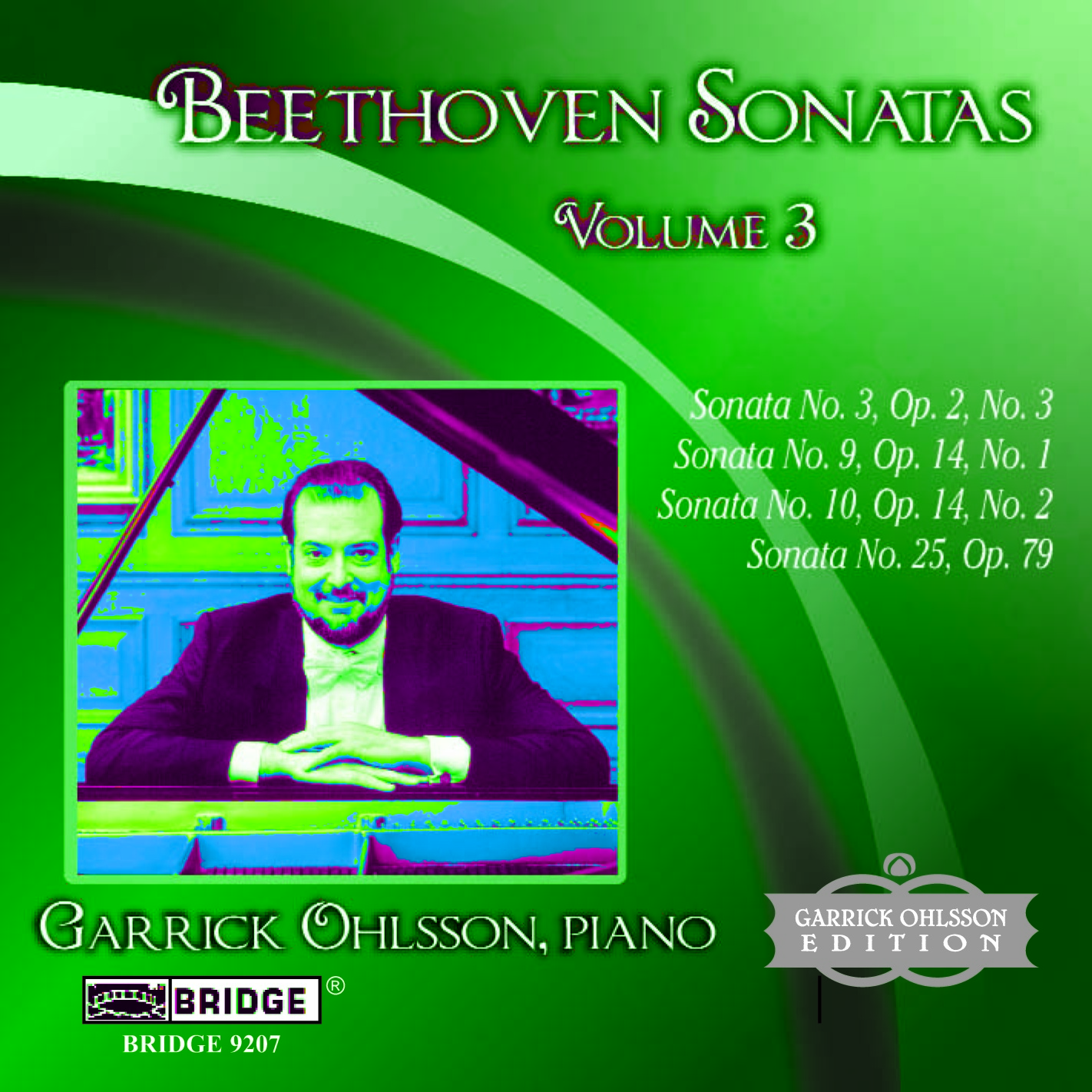 Cover: Sonatas,Vol.3 (Nos 3, 9, 10 & 25)