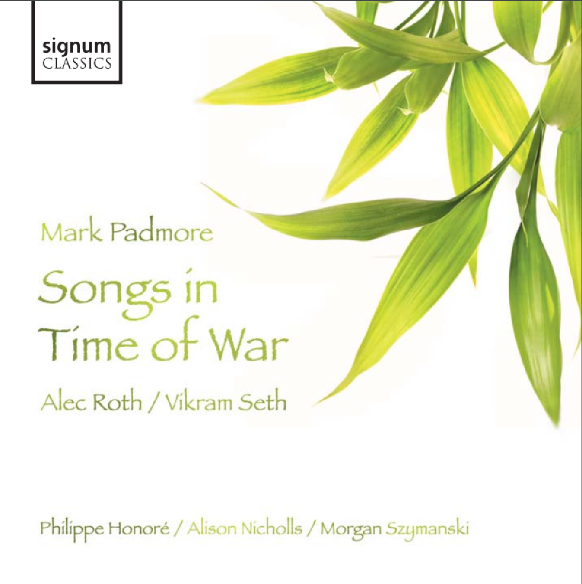 Cover: Songs in Time of War