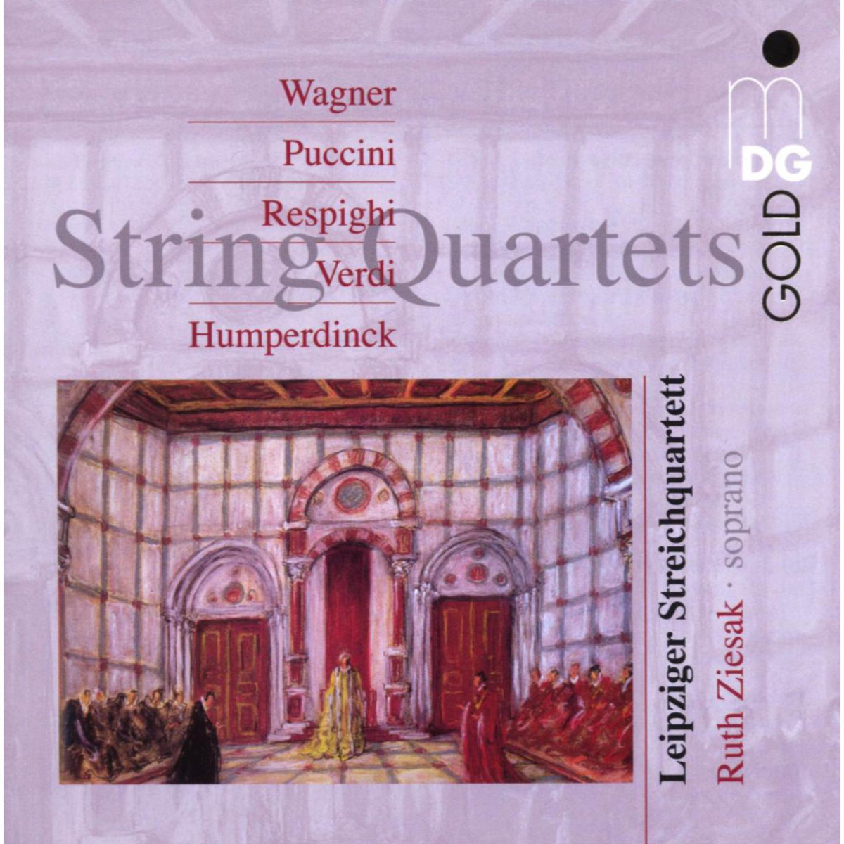 Cover: String Quartets by opera composers