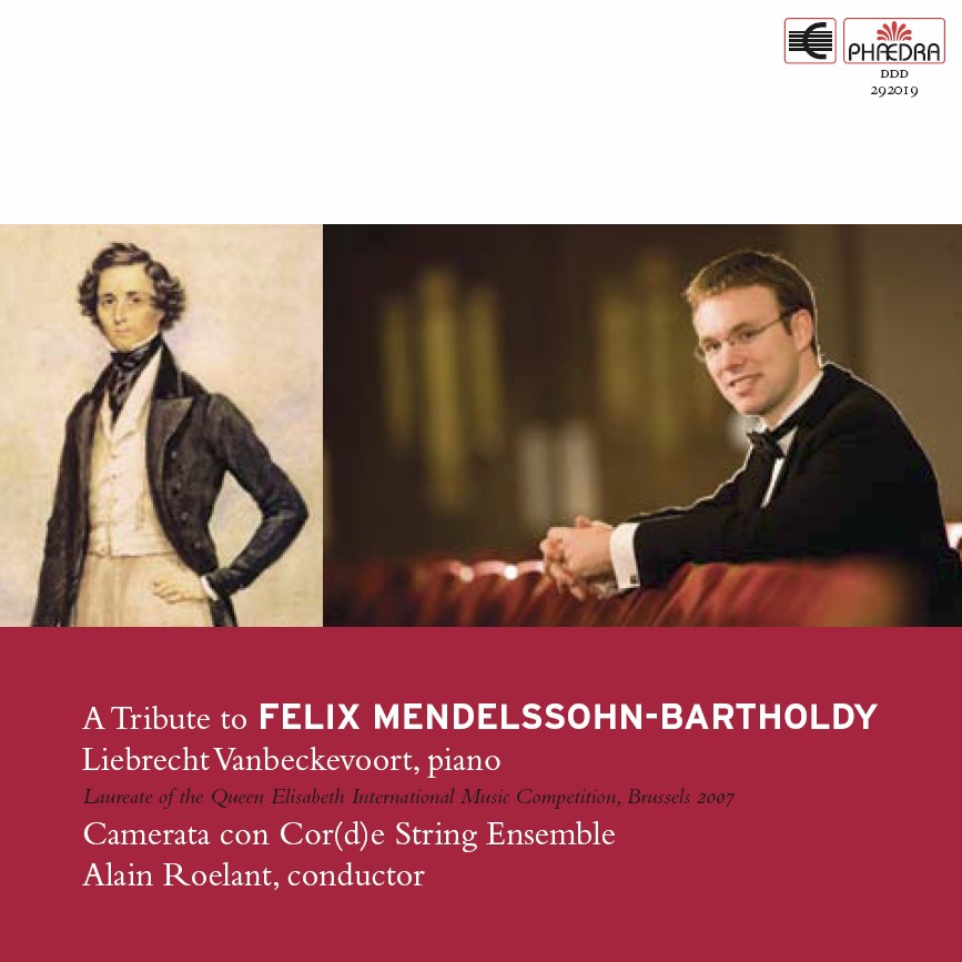 Cover: Tribute to Felix Mendelssohn