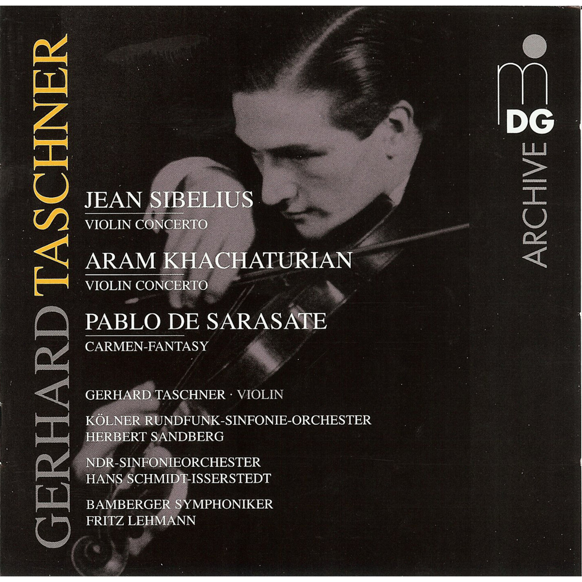 Cover: Violin Concerto/Carmen Fantasie
