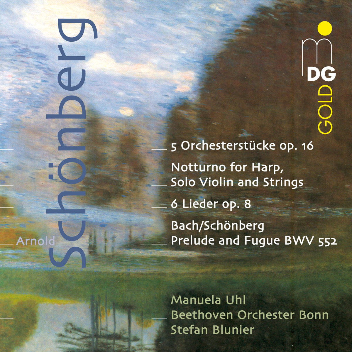 Cover: 5 Orchesterstücke Op.16/6 Lieder Op.8/...