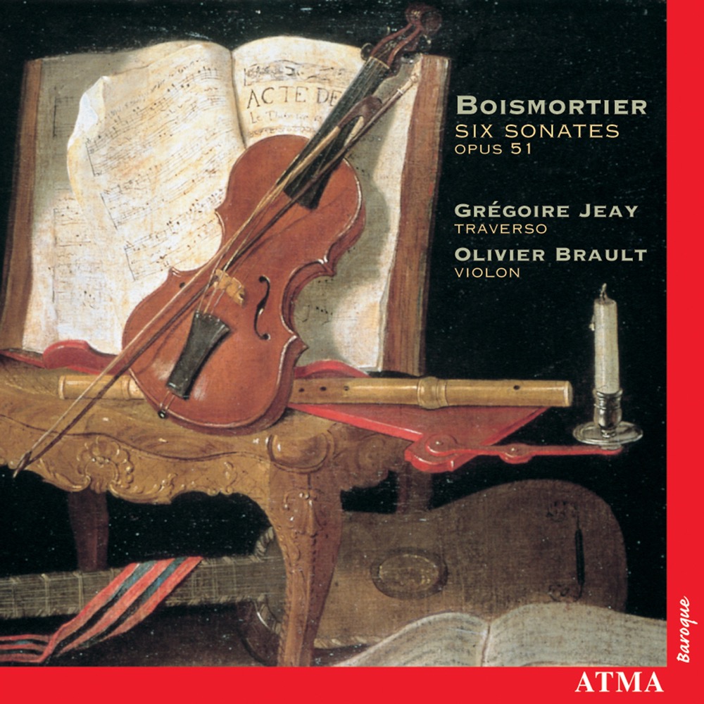 Cover: Boismortier: Six sonatas, op. 51