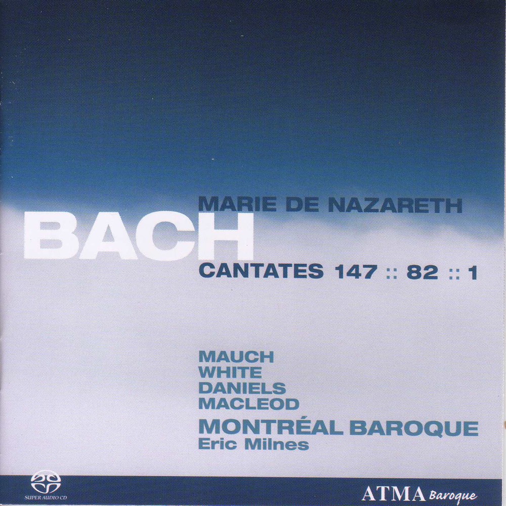Cover: Cantates 147, 82, 1 'Mary of Nazareth'