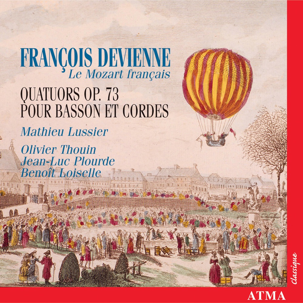 Cover: Devienne: Bassoon quartets, op. 73