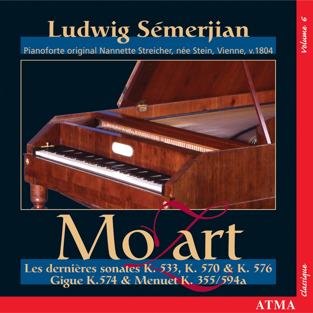 Cover: Mozart: Piano sonatas vol. VI