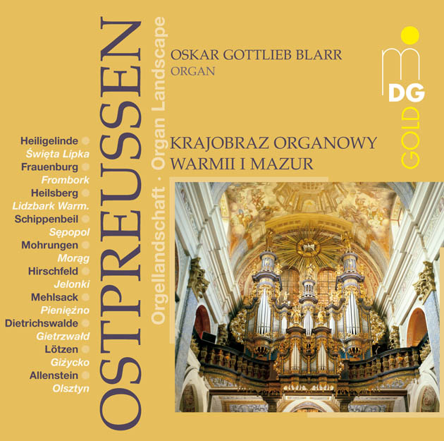 Cover: Organ Landscape East Prussia