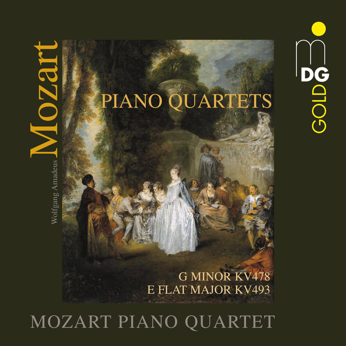Cover: Piano Quartets KV478 & KV493