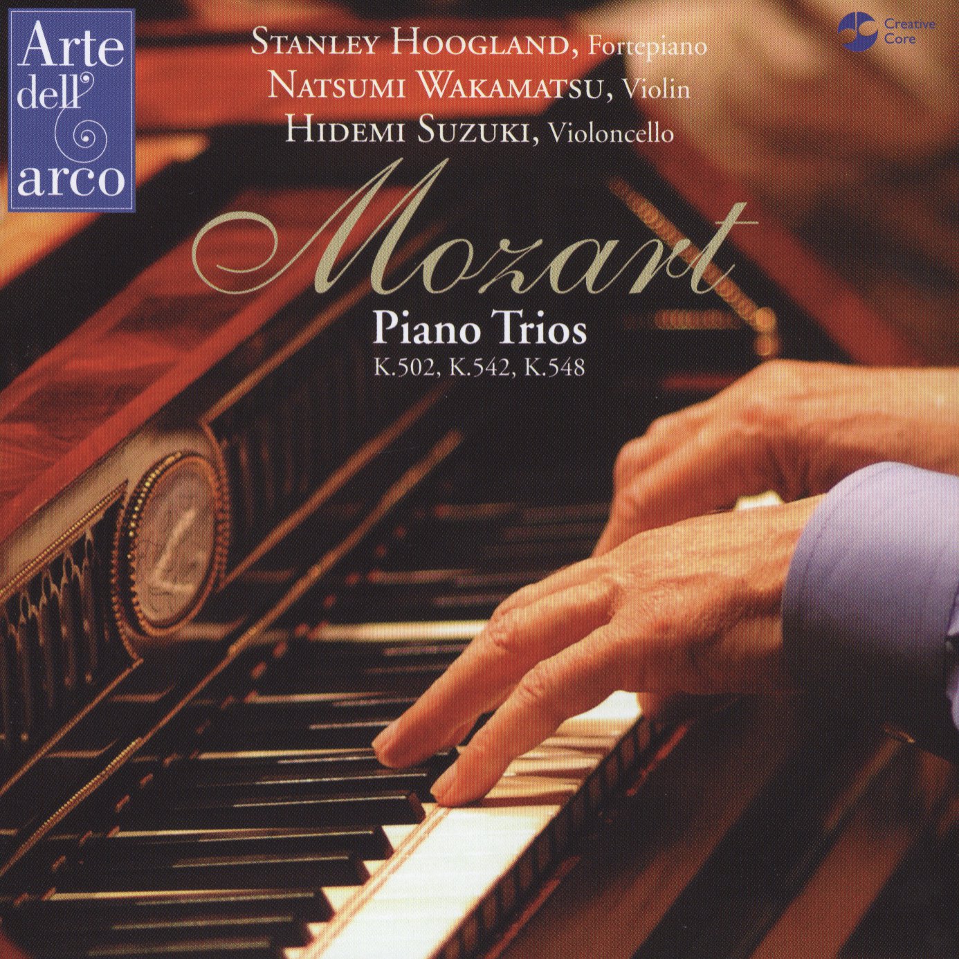 Cover: Piano Trios KV502, 542 & 548