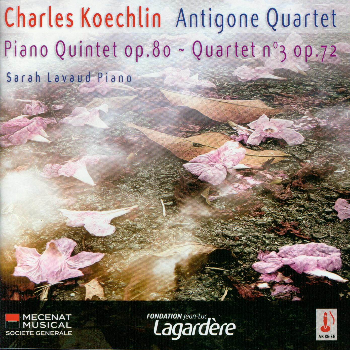 Cover: Quintet with piano Op.80/String Quartet No.3 Op.72