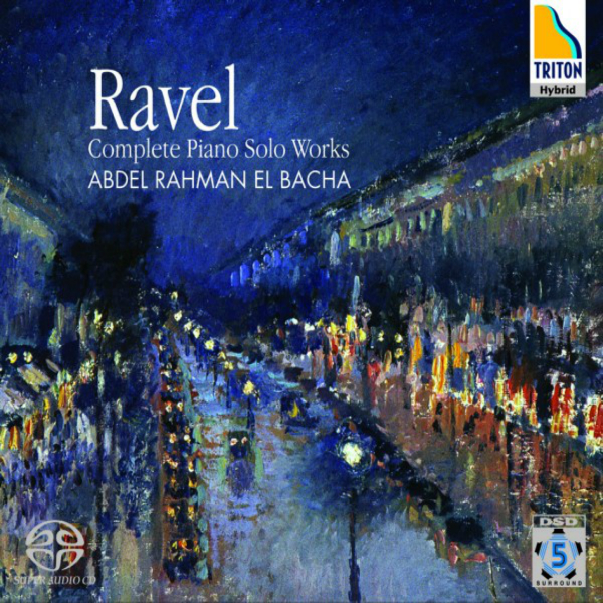 Cover: Ravel Complete Piano Solo Works