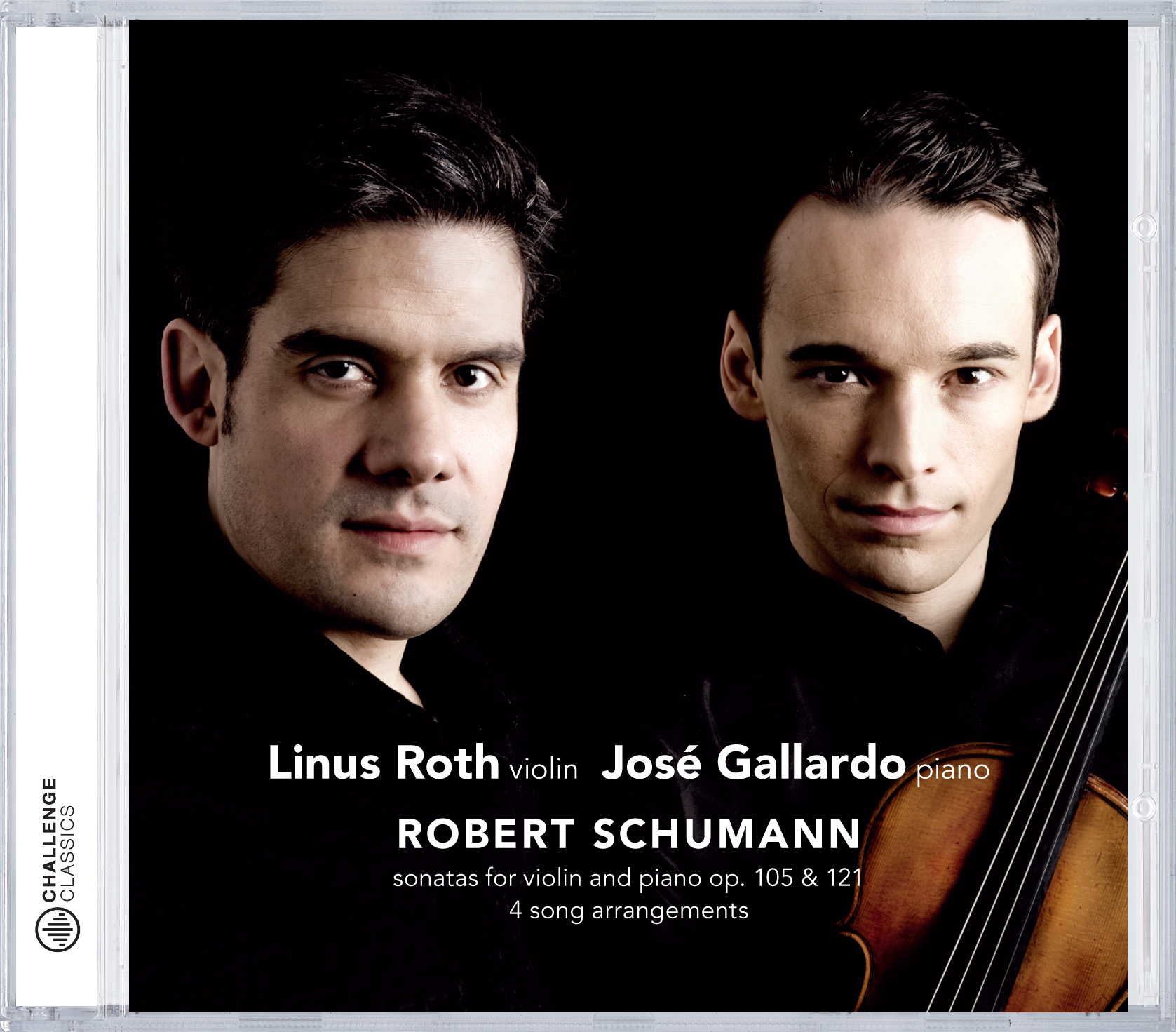 Cover: Sonatas for violin and piano op. 105 & 121 - 4 song arrangements