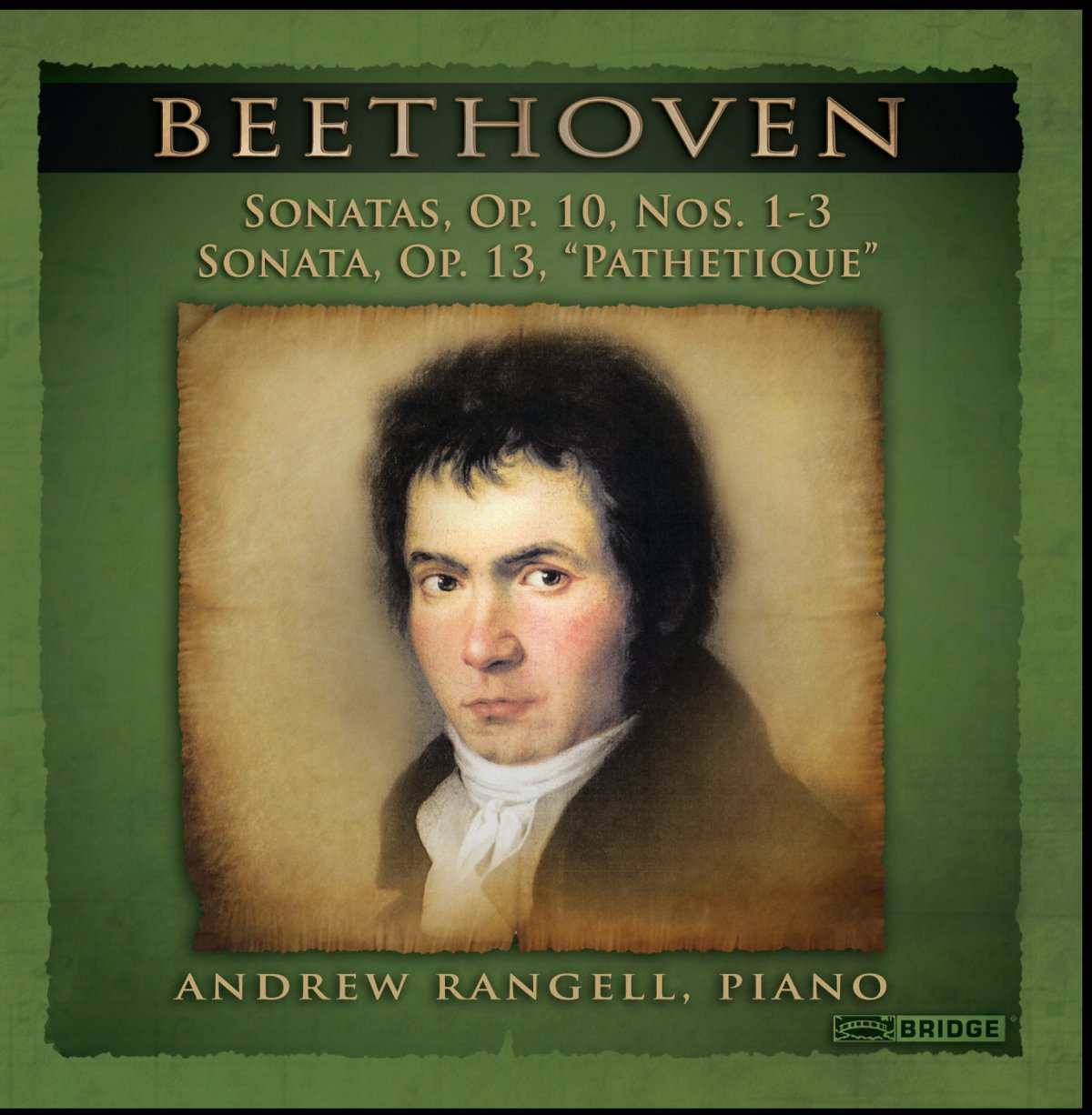 Cover: Sonatas, Op.10, Nos. 1-3/Sonata, Op.13, 'Pathetiqu