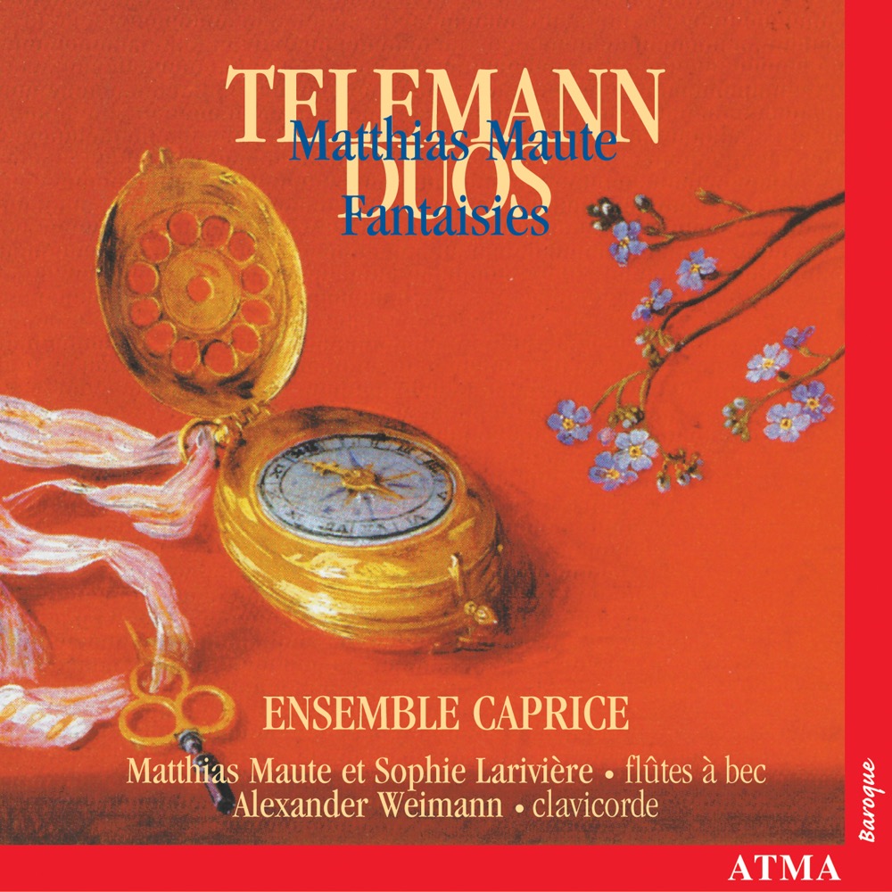 Cover: Telemann: Duos/ Maute: Fantaisies