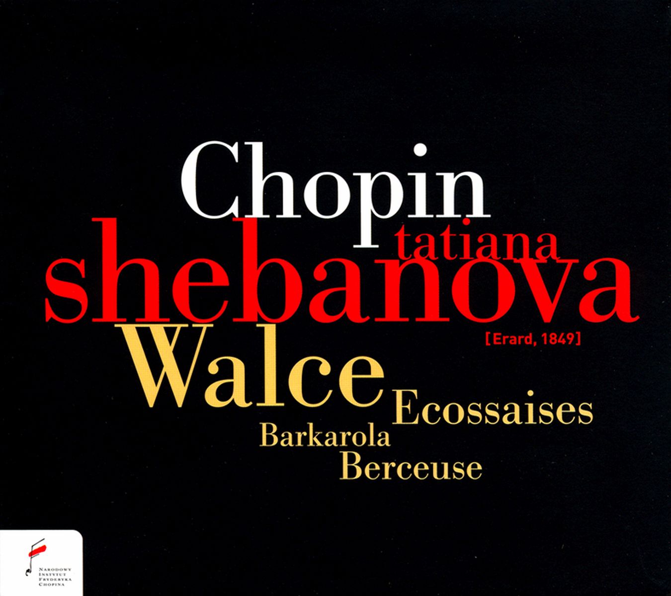 Cover: Walzes/Barcarolle/Berceuse/Ecossaises
