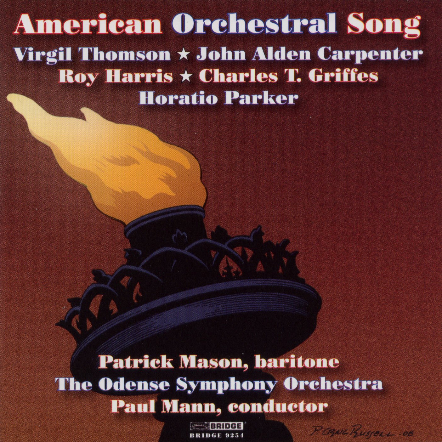 Cover: American Orchestral Song