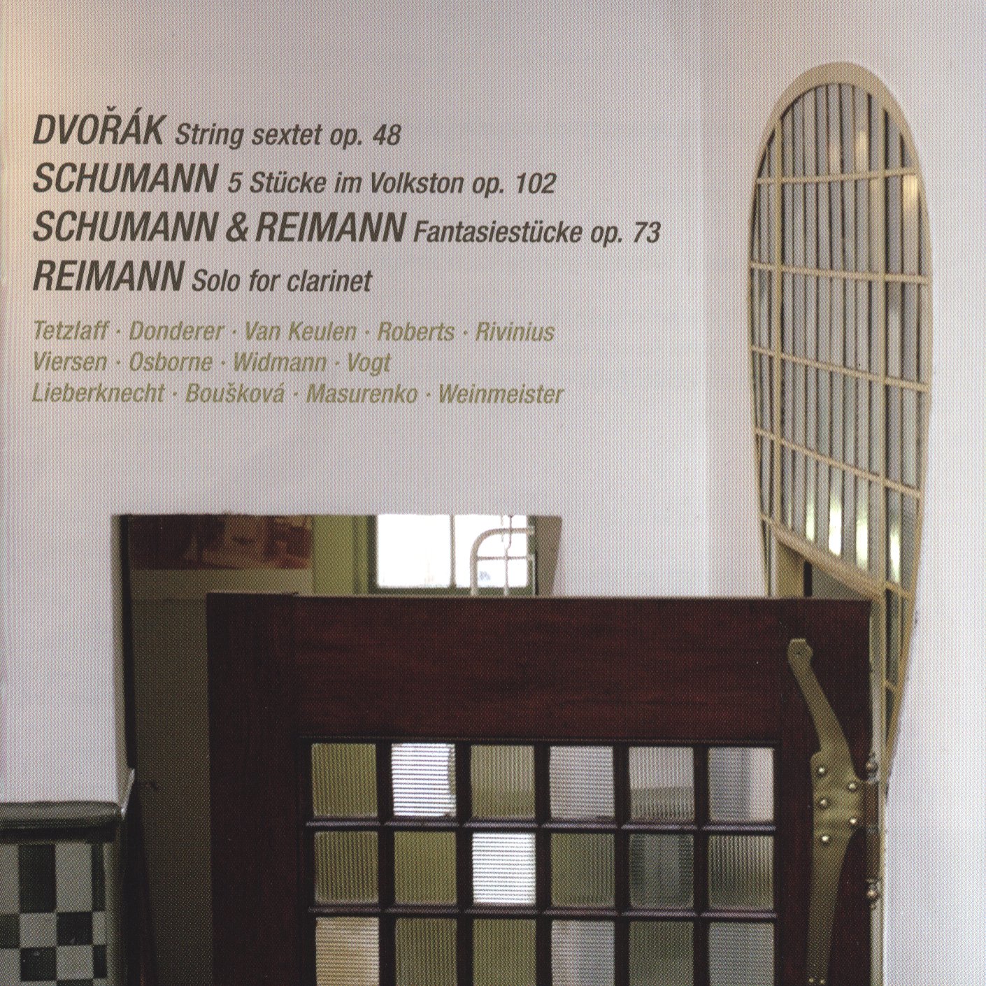 Cover: Antonin Dvorak - Robert Schumann - Aribert Reimann