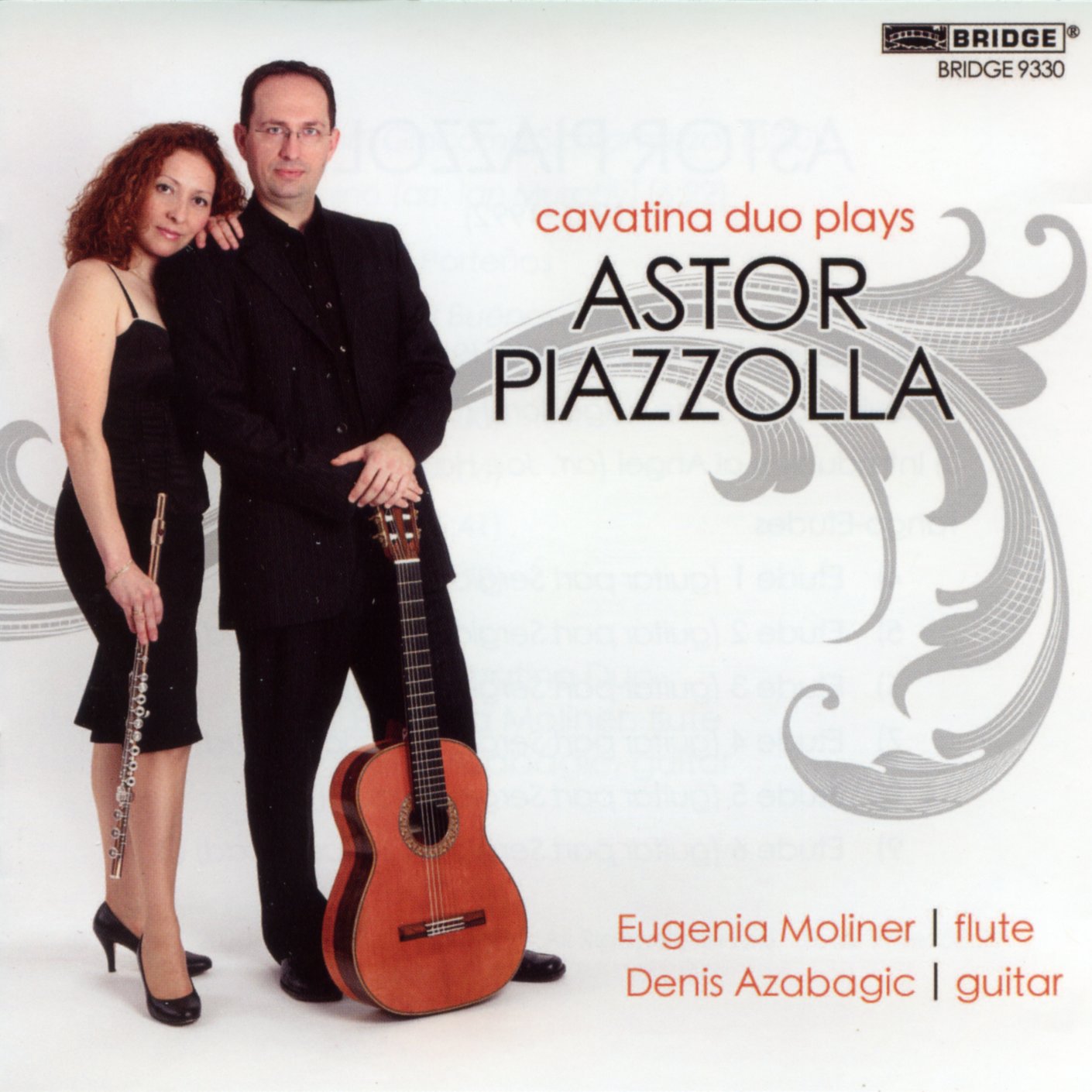 Cover: Cavatina duo plays Astor Piazzolla