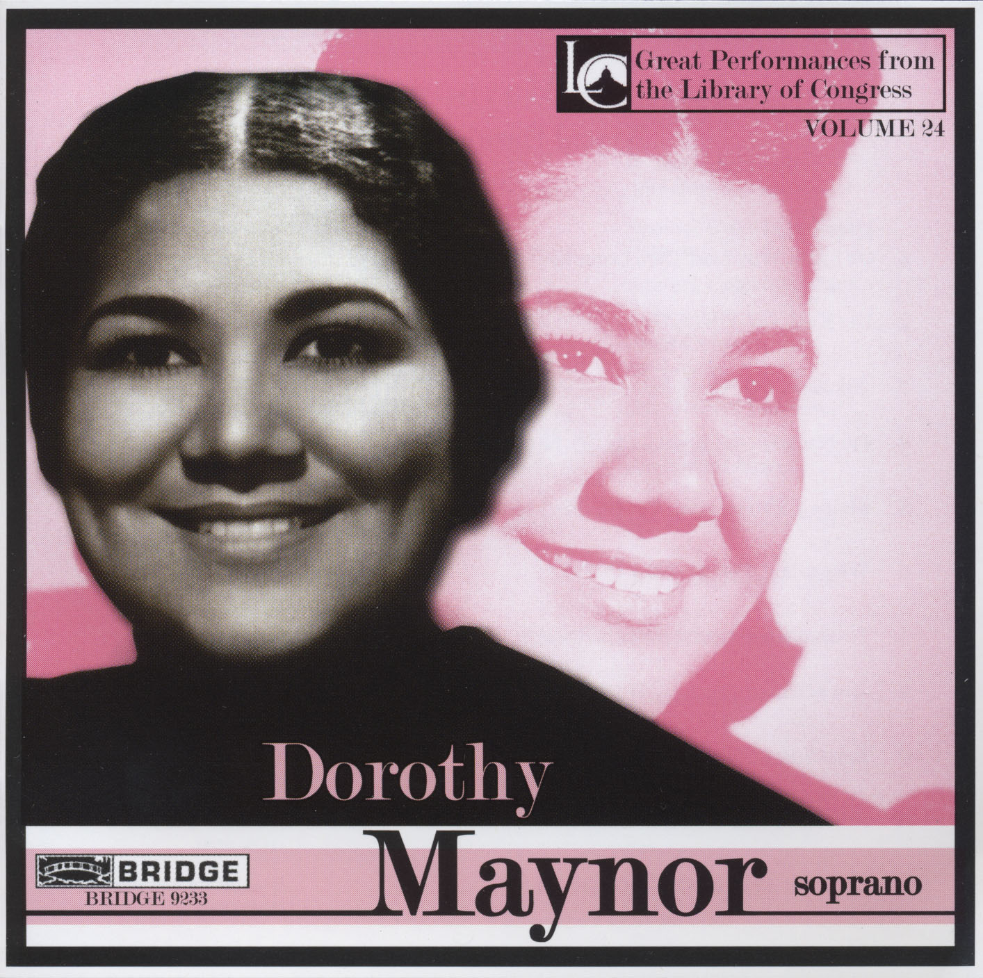 Cover: Dorothy Maynor, soprano