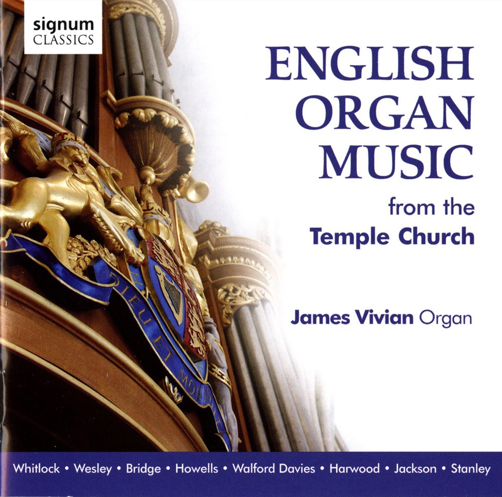 Cover: English Organ Music from the Temple Church