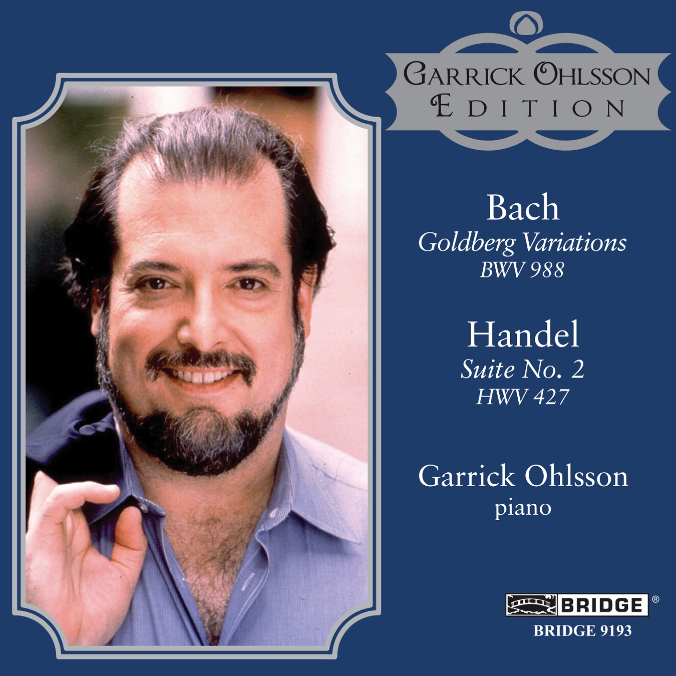 Cover: Goldberg Variations/Suite No.2, HWV 427