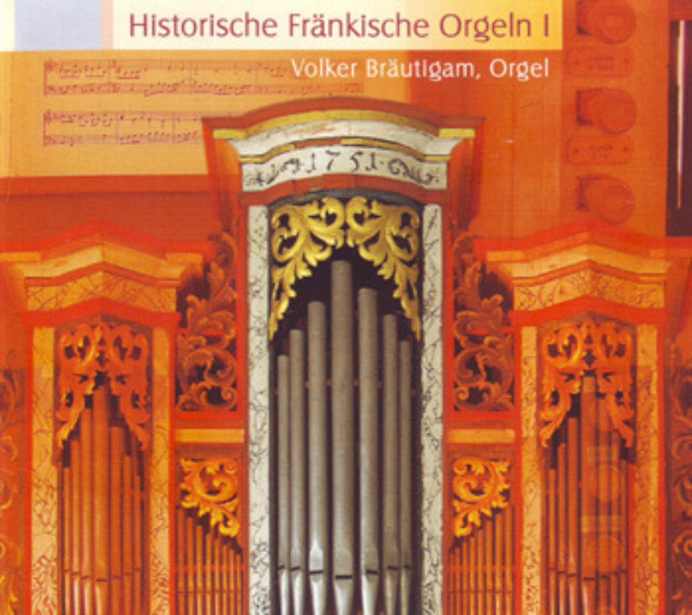 Cover: Historic Organs in Frankonia