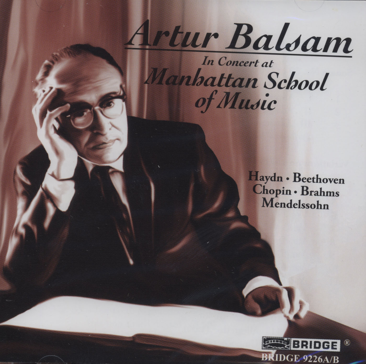 Cover: In Concert at Manhattan School of Music