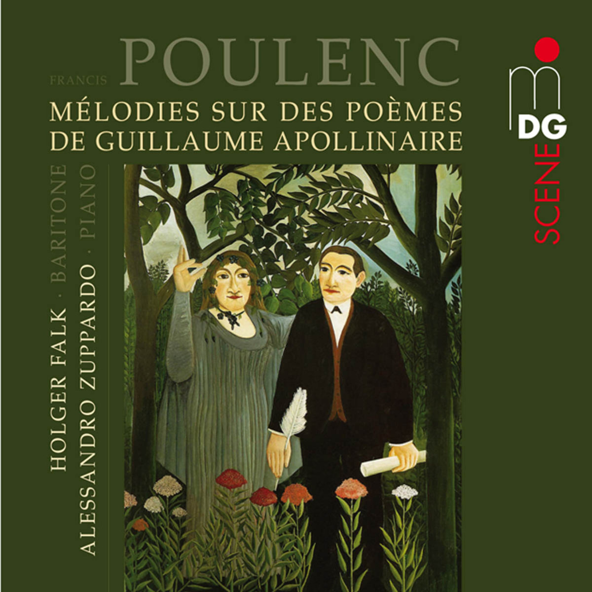 Cover: Mélodies sur des poèmes de Guillaume Apollinaire