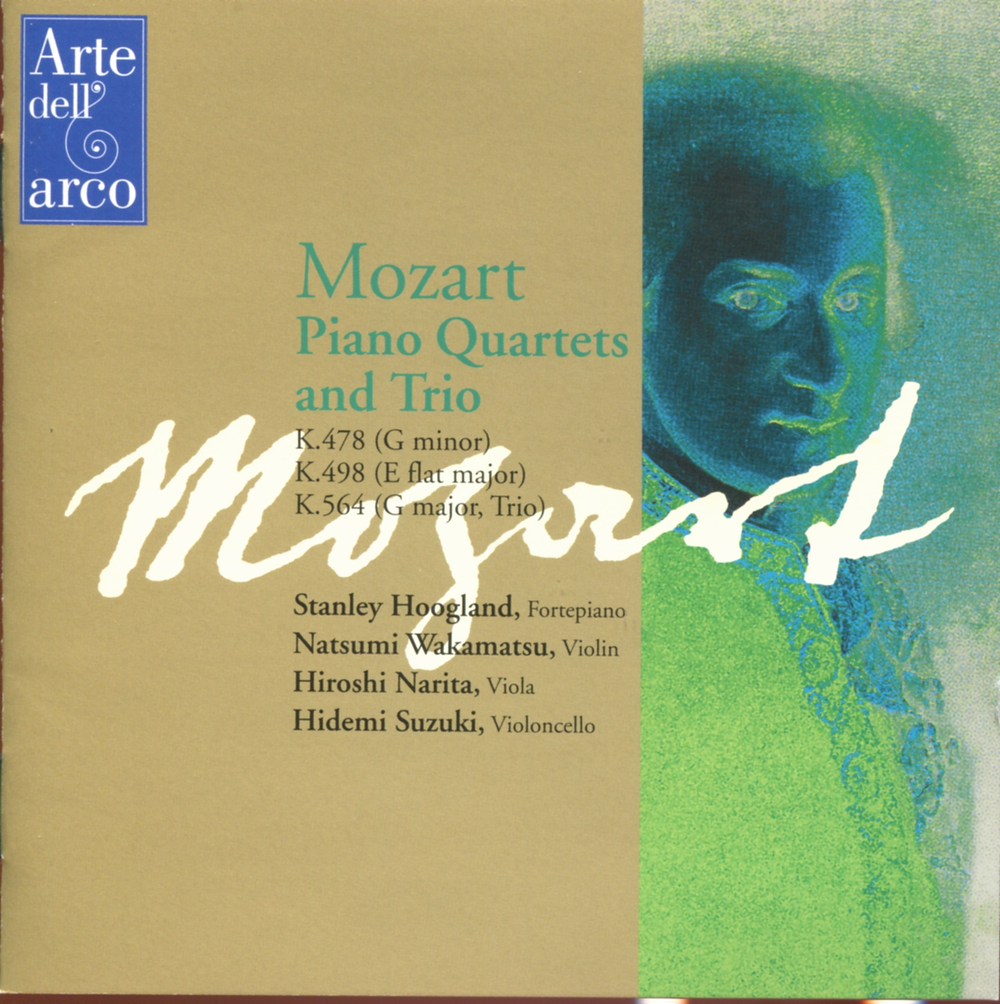 Cover: Piano Quartets K.478 & 564/Piano Trio K.564