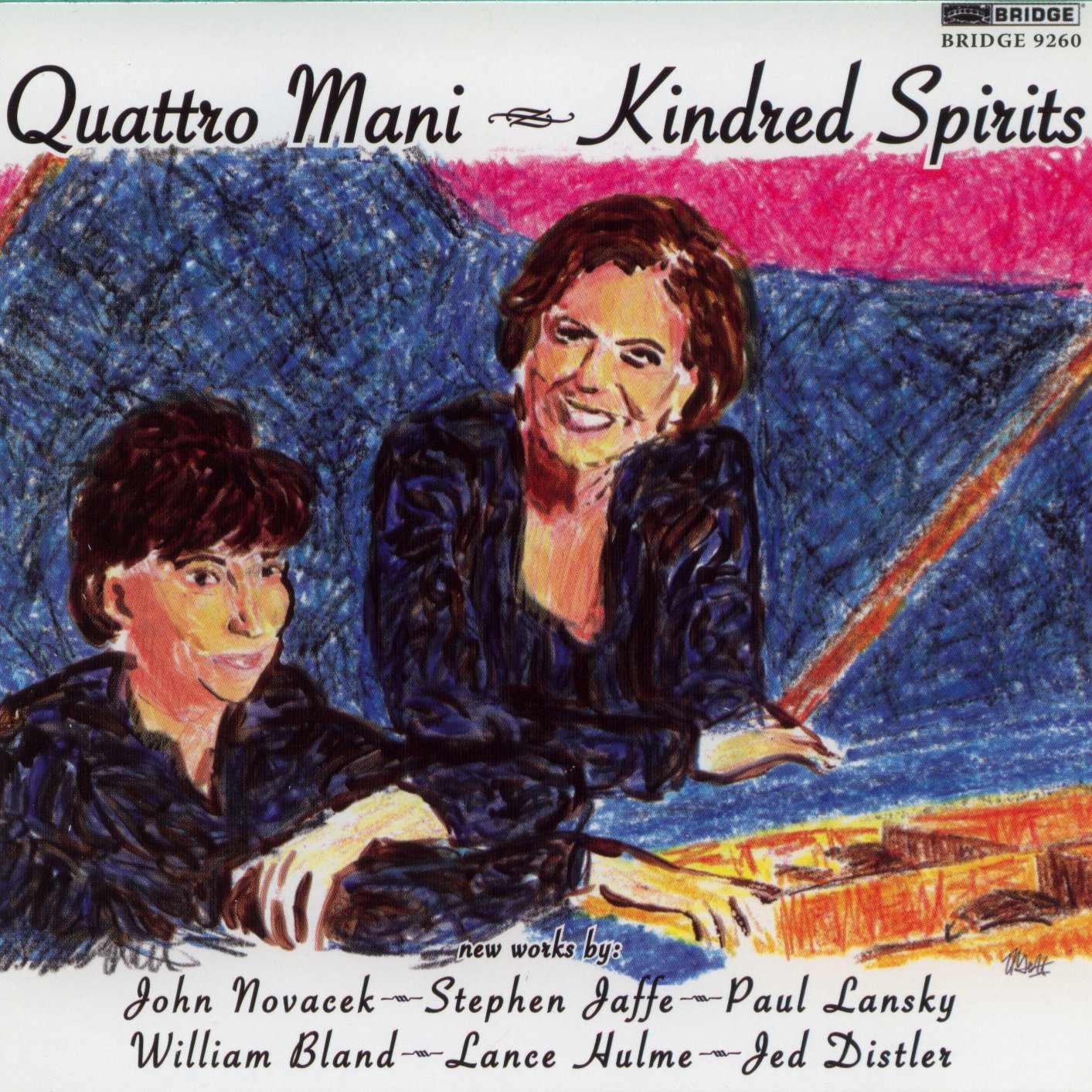 Cover: Quattro Mani - Kindred Spirits