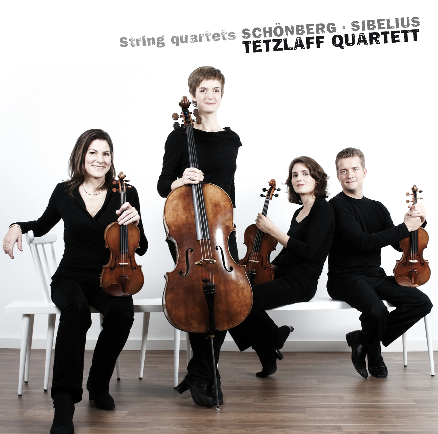 Cover: Sibelius & Schoenberg, String Quartets