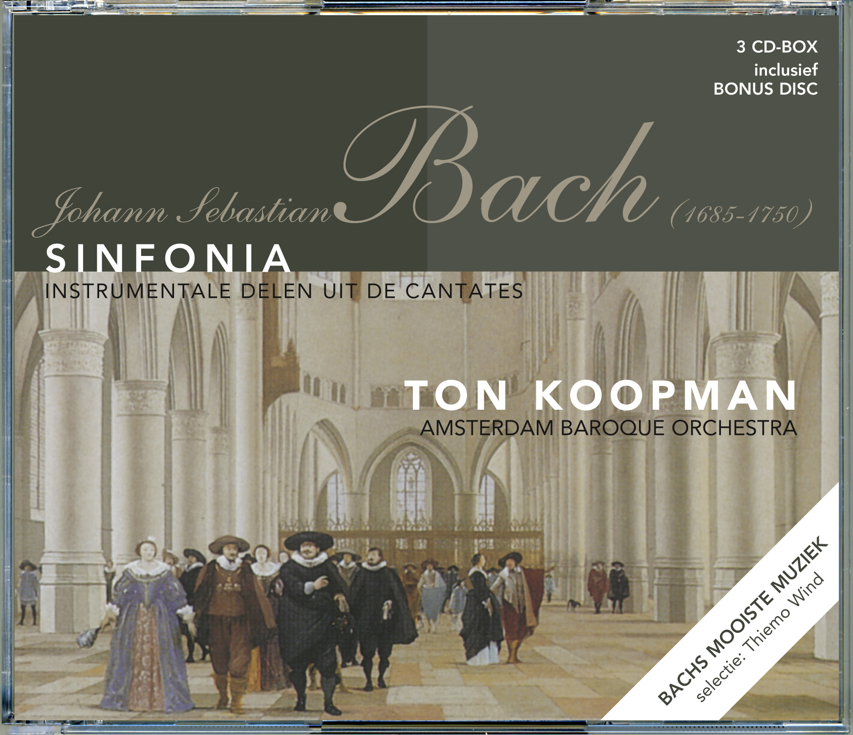 Cover: Sinfonia - Instrumentale delen uit de cantates