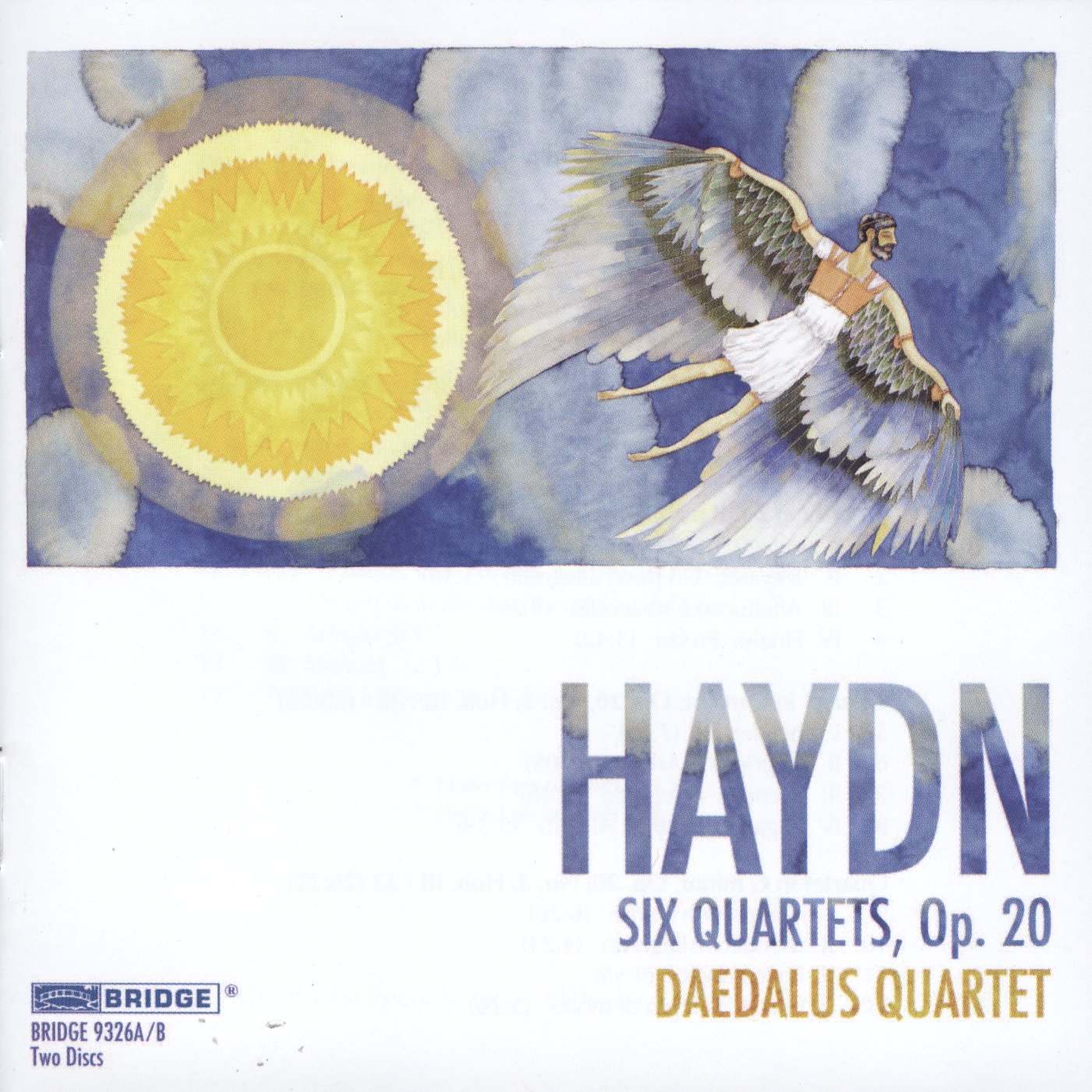 Cover: Six Quartets, Op. 20