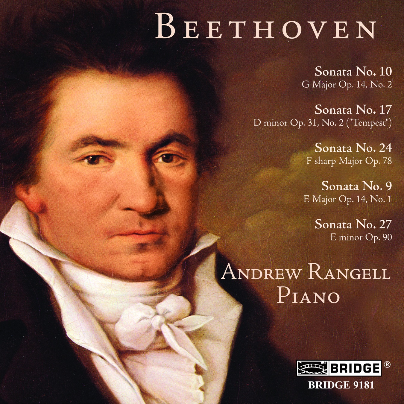 Cover: Sonatas Nos. 10, 17, 24, 9 & 27