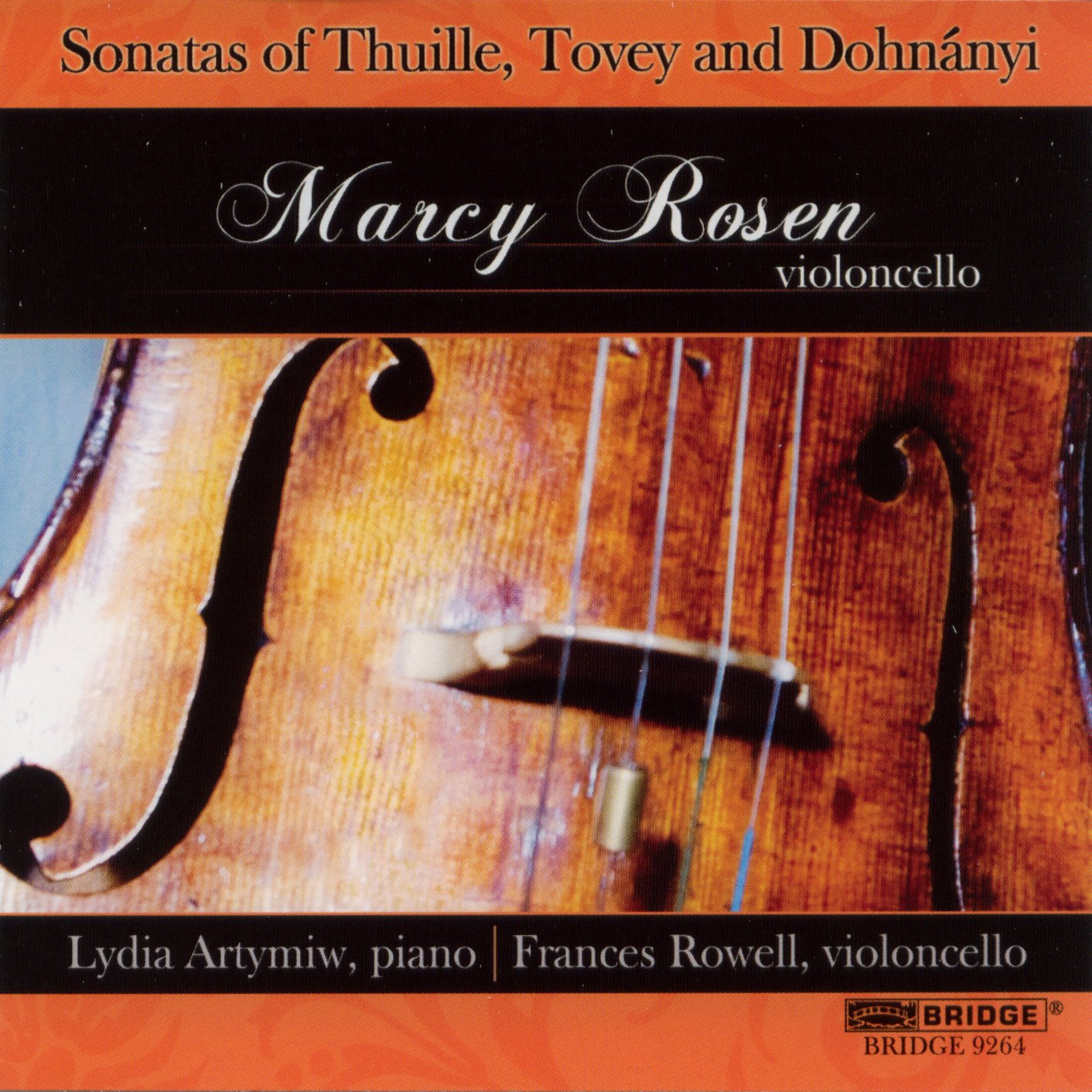 Cover: Sonatas of Thuille, Tovey & Dohnányi