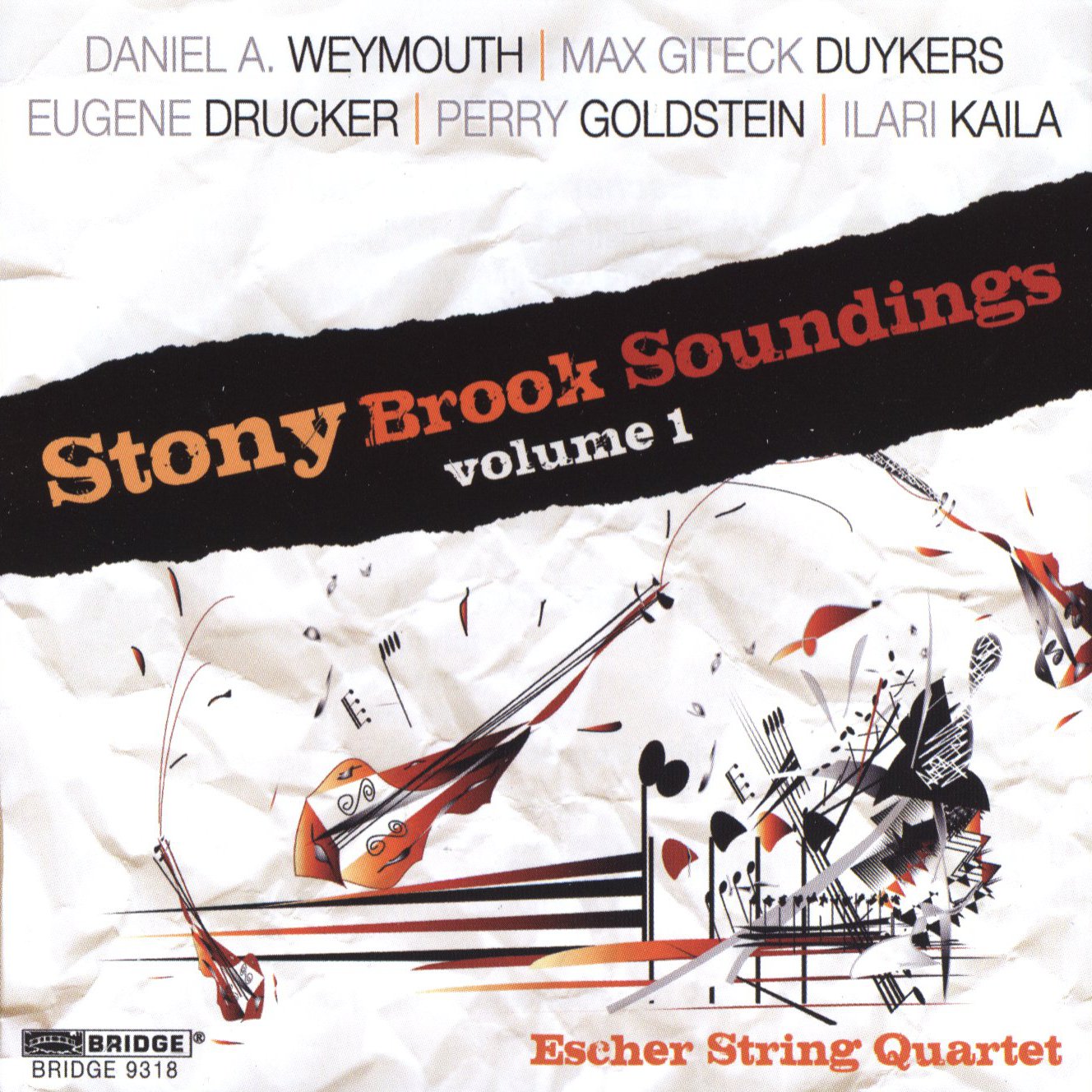Cover: Stony Brook Soundings, volume 1
